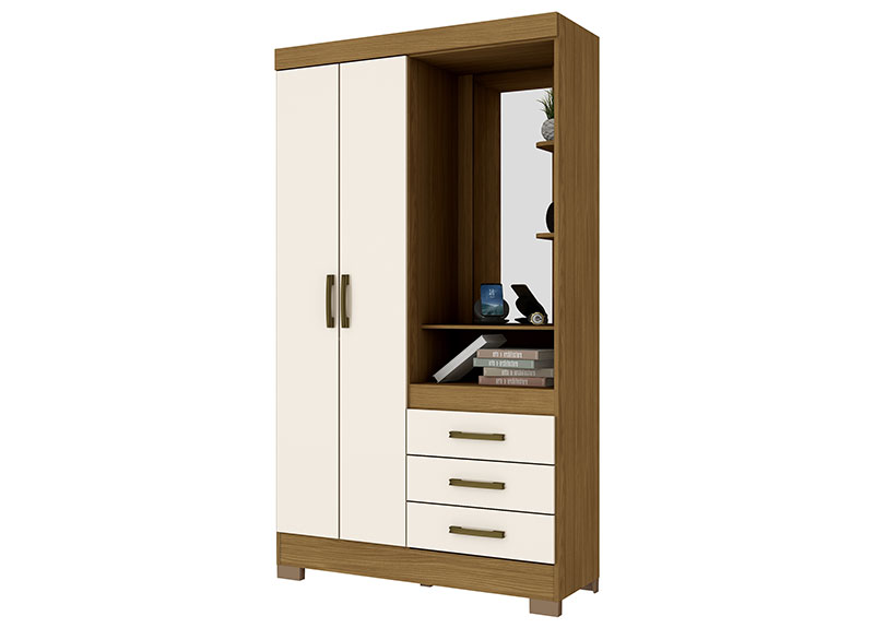 ARMOIRE EILAT REF B64-127 (2PC) 2 PTS 3TIRS + COI