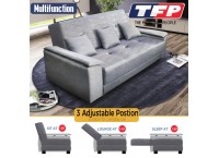 Sofa Bed Clic Clac 3 Seater Mechanism With Arm +