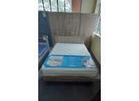 BED SANTIAGO 5'0 LASER DESIGN METAL BASE ( 2