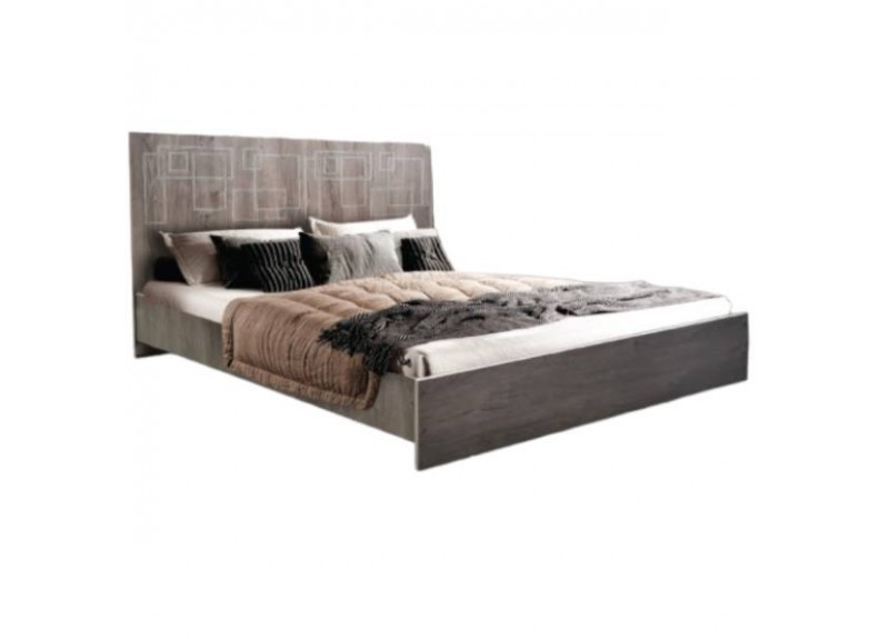 BED SANTIAGO 5'0 LASER DESIGN METAL BASE ( 2