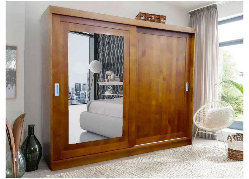 ARMOIRE MIDLEY SLIDING 2PTS+2TIRS+MIRROR EXT ORAN