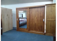 ARMOIRE MIDLEY SLIDING 2PTS+2TIRS+MIRROR EXT ORAN