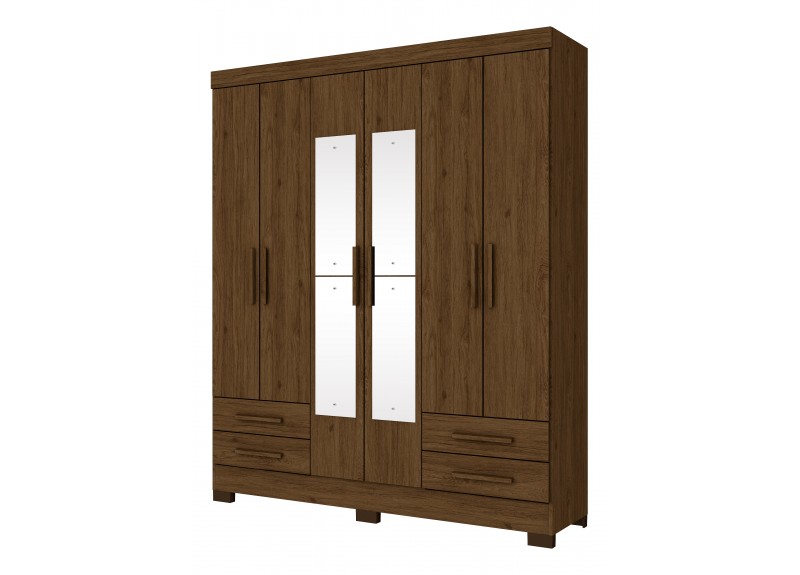 ARMOIRE CANDICE REF B63-130 (2PC) 6 PTS 4 TIRS CA